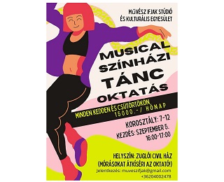 MUSICAL SZÍNHÁZI TÁNCOKTATÁS